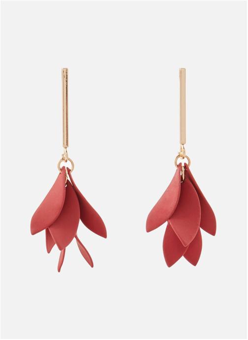 Balaboosté Boucles d'oreilles femme rouge