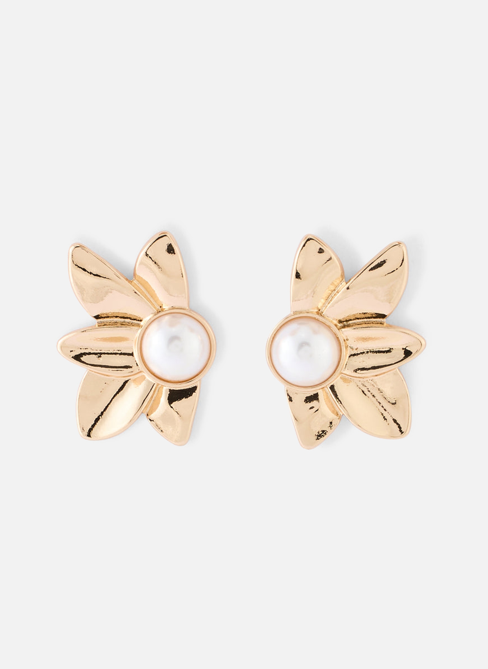 Boucles d'oreilles femme or et bronze Balaboosté Boucles d'oreilles femme or et bronze Or