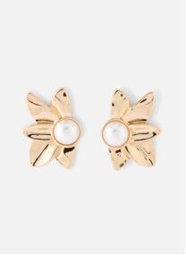 Boucles d'oreilles femme or et bronze