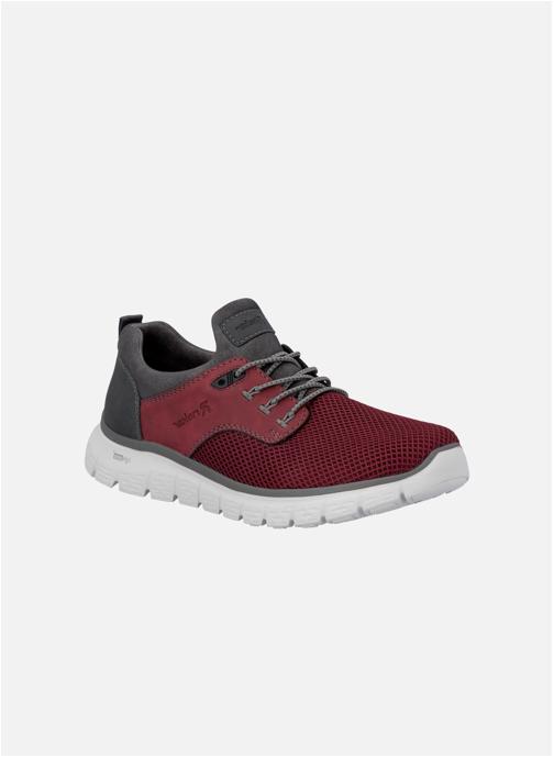 Rieker Baskets basses Sneakers à talon plat avec une languette d'aisance à l'arrière - 8723CHPE26 Rouge homme rouge