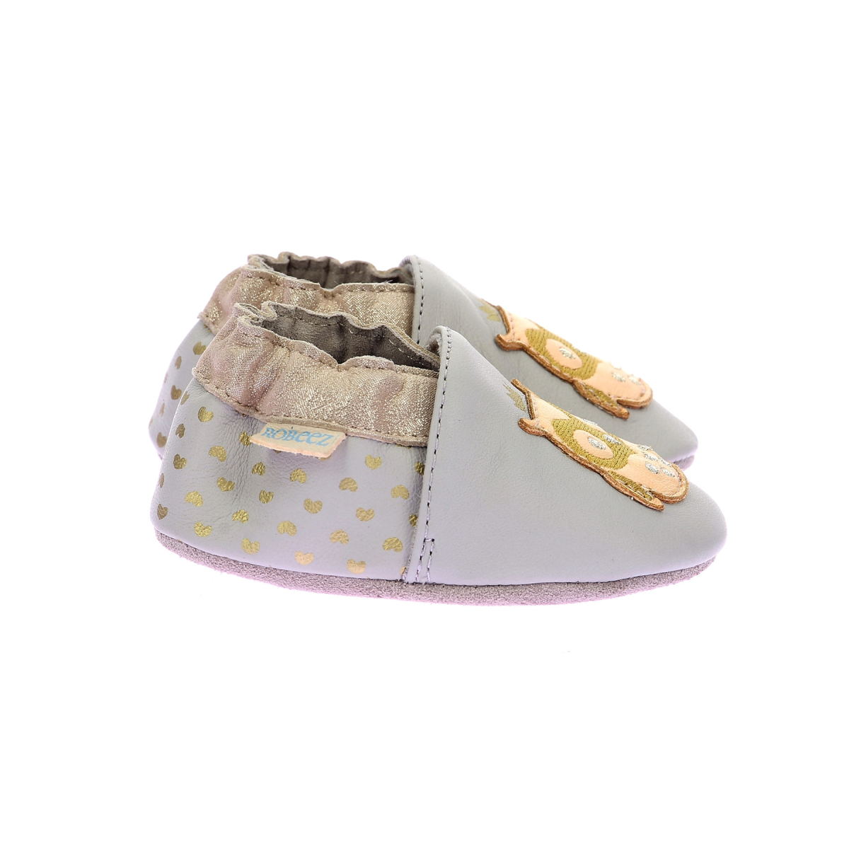 Chaussons gris Robeez Chaussons gris grey