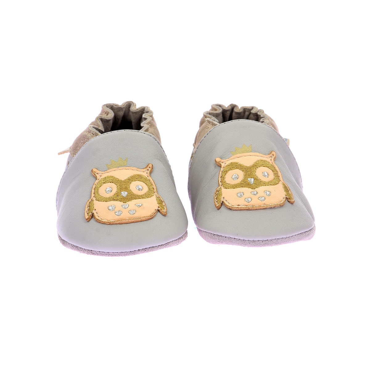 Chaussons gris Robeez Chaussons gris grey