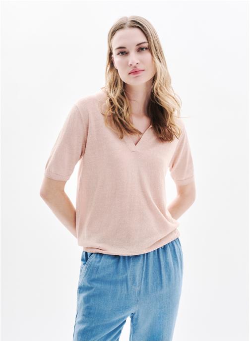 Caroll Pulls 251K-MIKALU femme rose