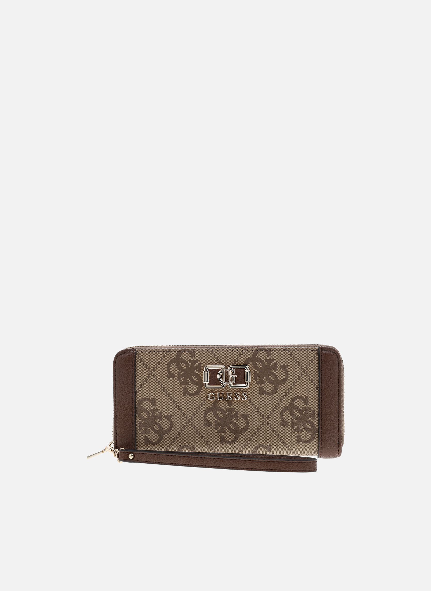 Portefeuilles Portefeuille à motifs - Swos99 01146 femme marron Guess Portefeuilles Portefeuille à motifs - Swos99 01146 femme marron Marron