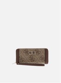 Portefeuilles Portefeuille à motifs - Swos99 01146 femme marron Guess Portefeuilles Portefeuille à motifs - Swos99 01146 femme marron Marron