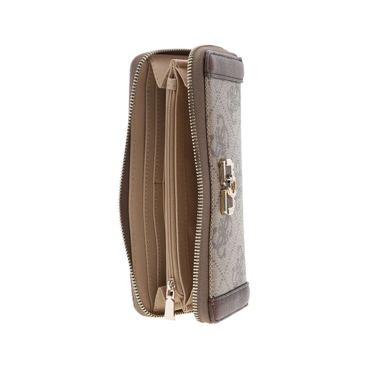 Portefeuilles Portefeuille à motifs - Swos99 01146 femme marron Guess Portefeuilles Portefeuille à motifs - Swos99 01146 femme marron Marron
