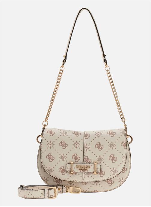 Guess Sacs bandoulière Sac à main porté épaule à motifs - Hwgp98 98200 femme blanc