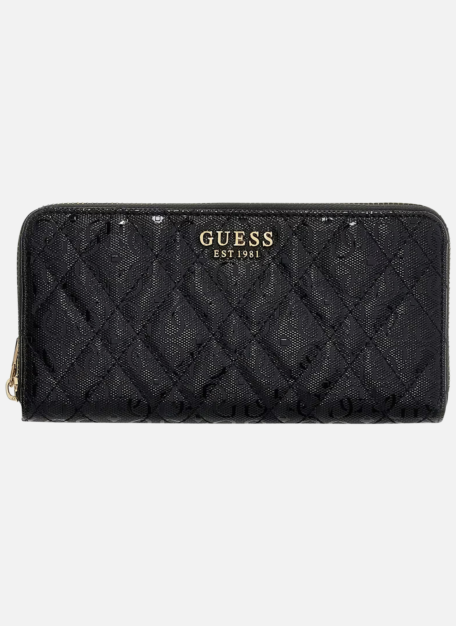 Portefeuilles Portefeuille à motifs - Swpg96 48146 femme noir Guess Portefeuilles Portefeuille à motifs - Swpg96 48146 femme noir Noir