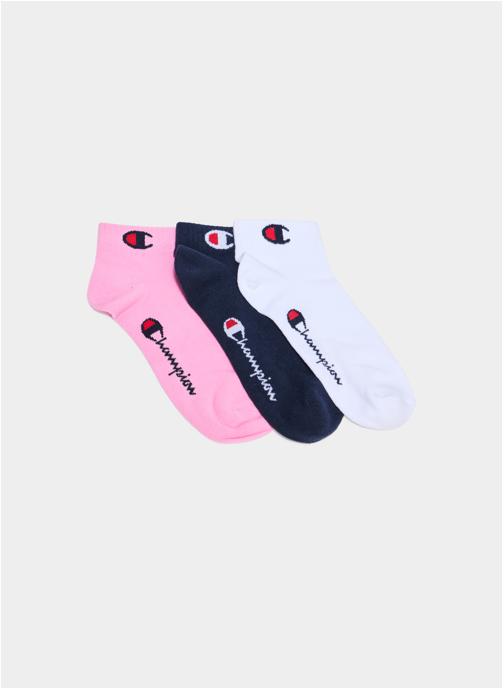 Champion Socquettes X3SOCQ_CHPN_QUARTER_FE femme rose
