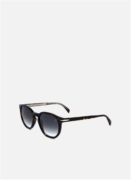 David Beckham Lunettes de soleil homme marron