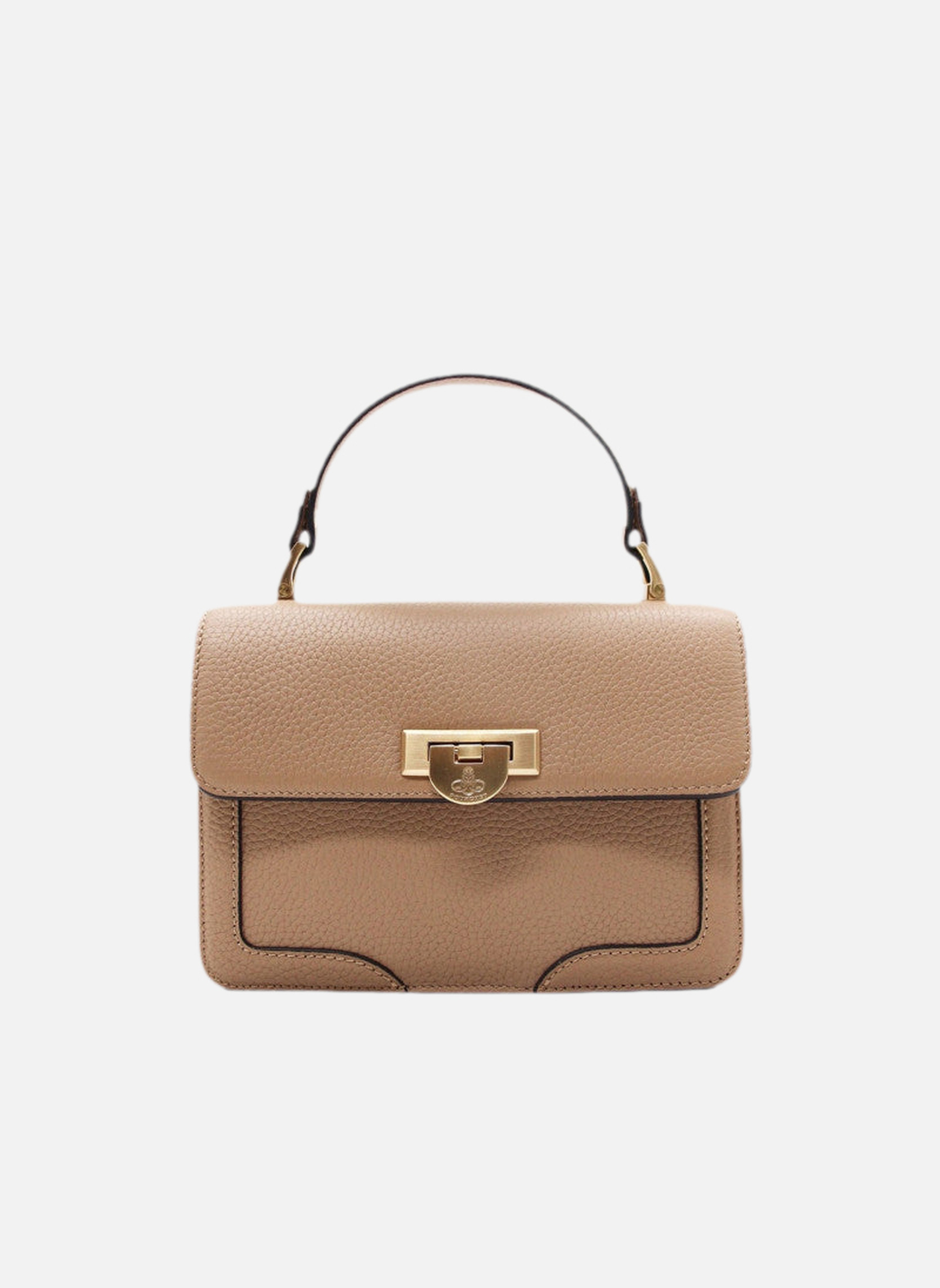 Sacs à main Auteuil femme beige Pourchet Sacs à main Auteuil femme beige Mastic