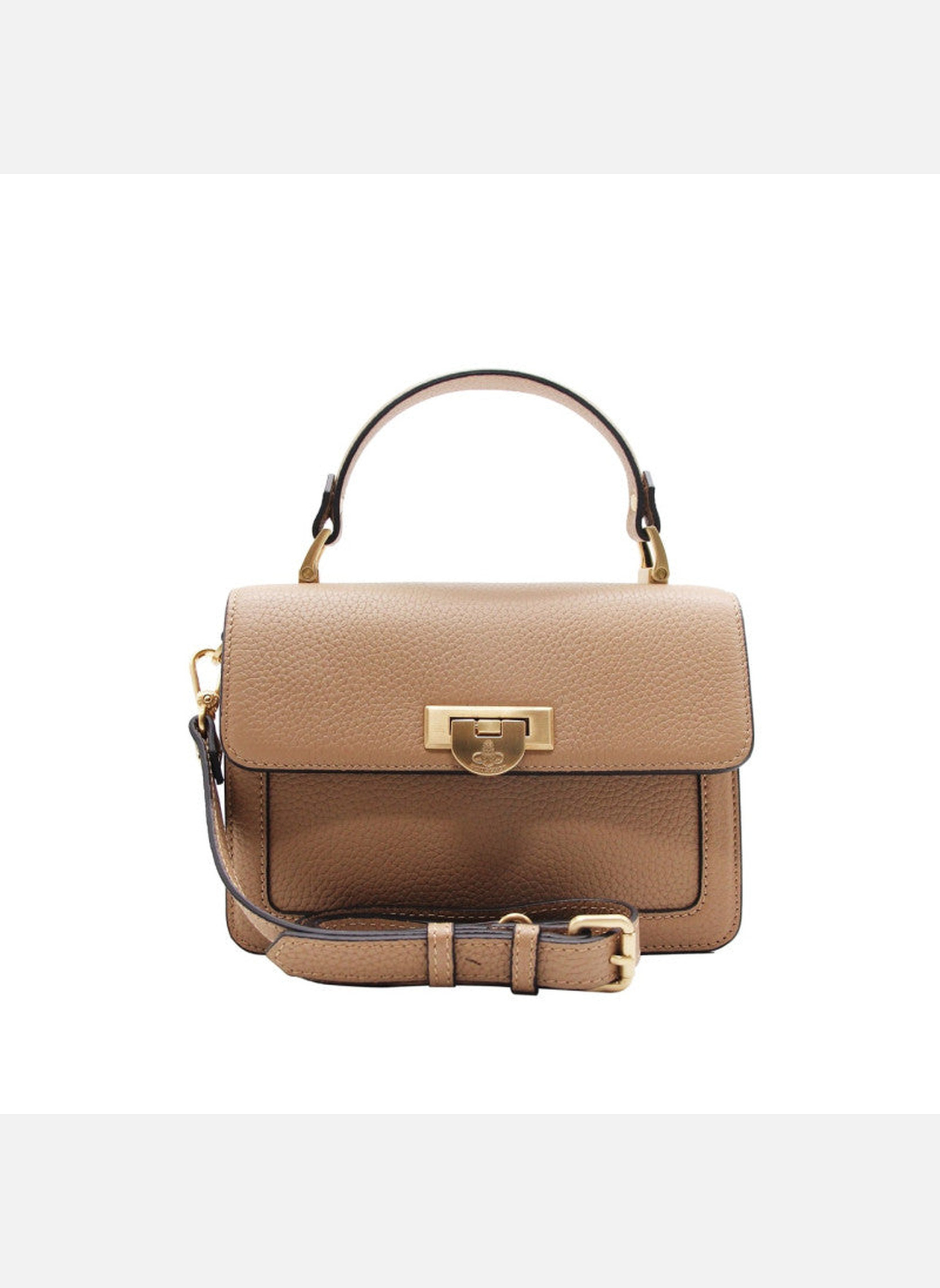 Sacs à main Auteuil femme beige Pourchet Sacs à main Auteuil femme beige Mastic