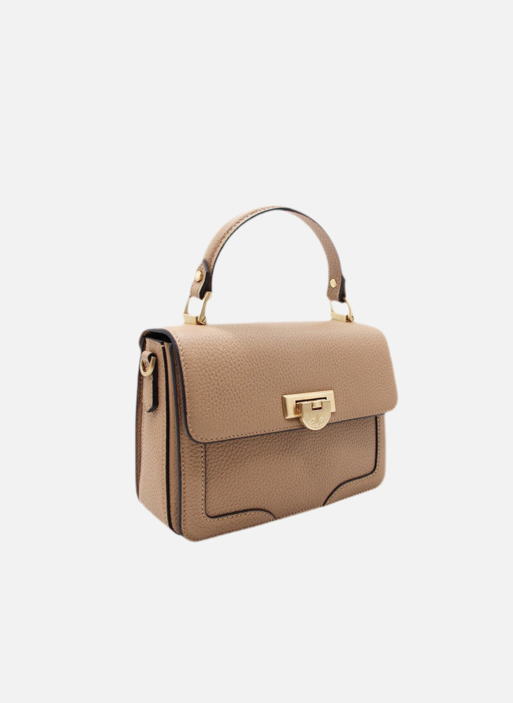 Sacs à main Auteuil femme beige Pourchet Sacs à main Auteuil femme beige Mastic