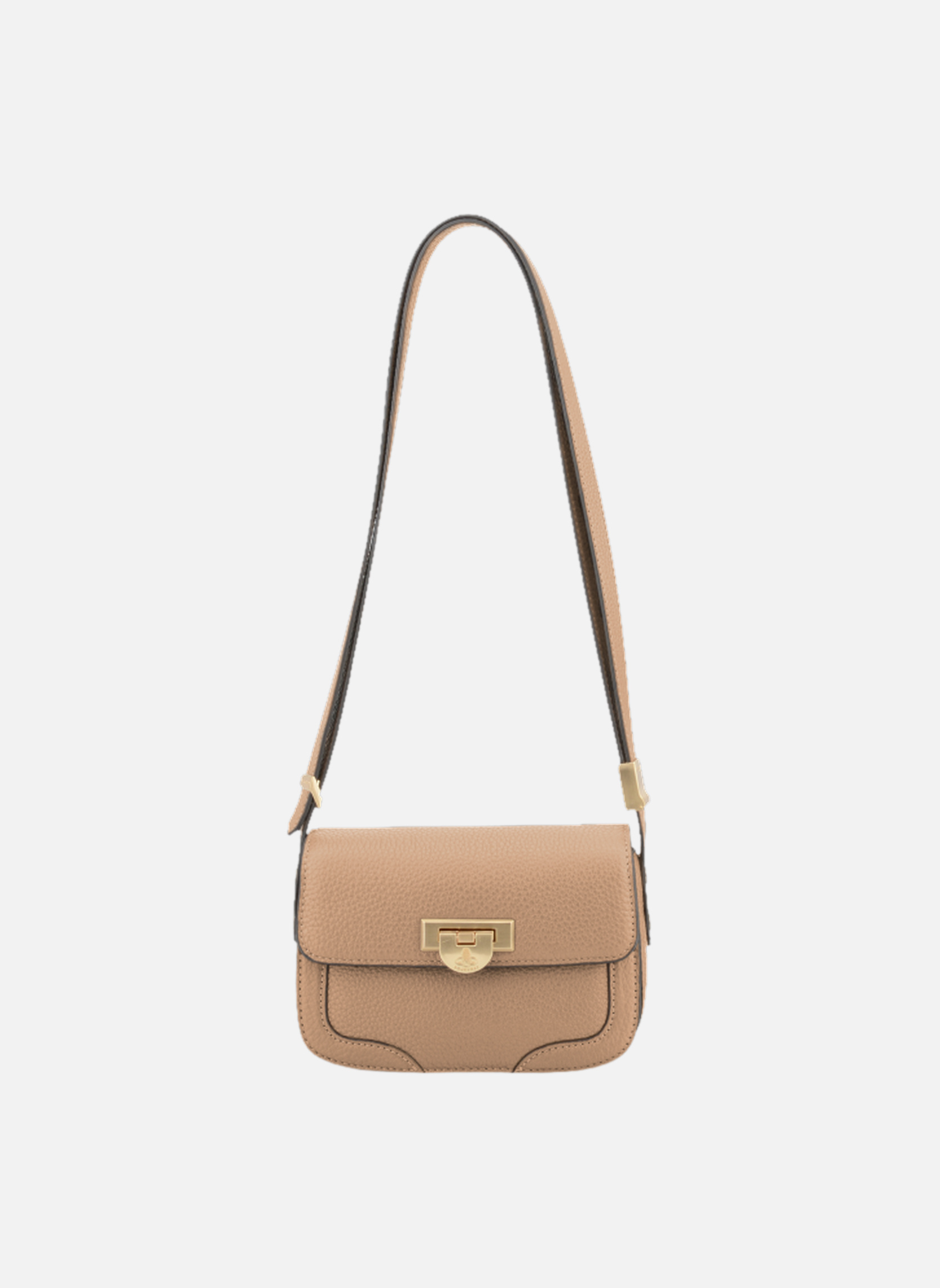 Sacs bandoulière Auteuil femme beige Pourchet Sacs bandoulière Auteuil femme beige Mastic