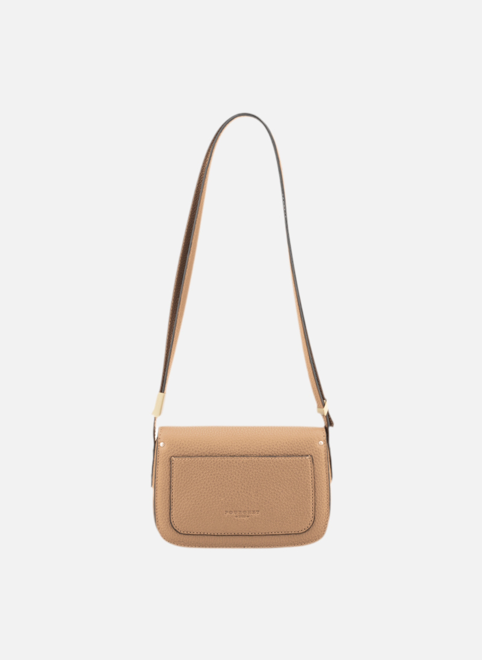 Sacs bandoulière Auteuil femme beige Pourchet Sacs bandoulière Auteuil femme beige Mastic