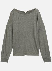 Pulls Pull col rond ajusté - 1049179 femme vert Tom Tailor Pulls Pull col rond ajusté - 1049179 femme vert Vert