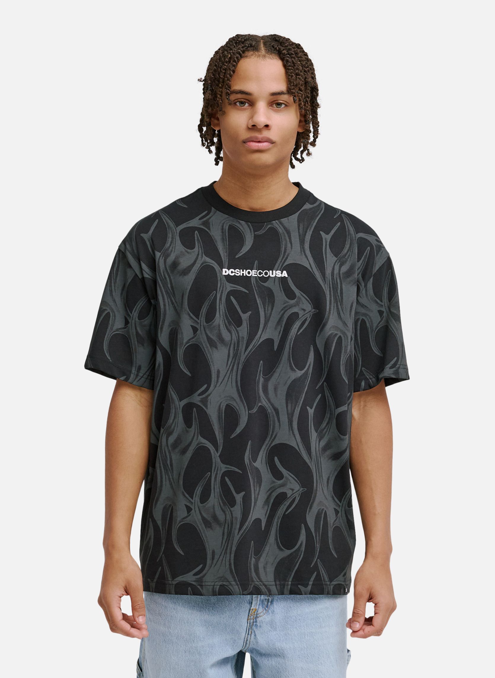 Tee-shirts DC Liquid Fuego homme noir DC Shoes Tee-shirts DC Liquid Fuego homme noir Noir