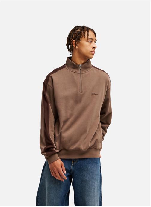 DC Shoes Sweats à capuche Flow Down homme marron