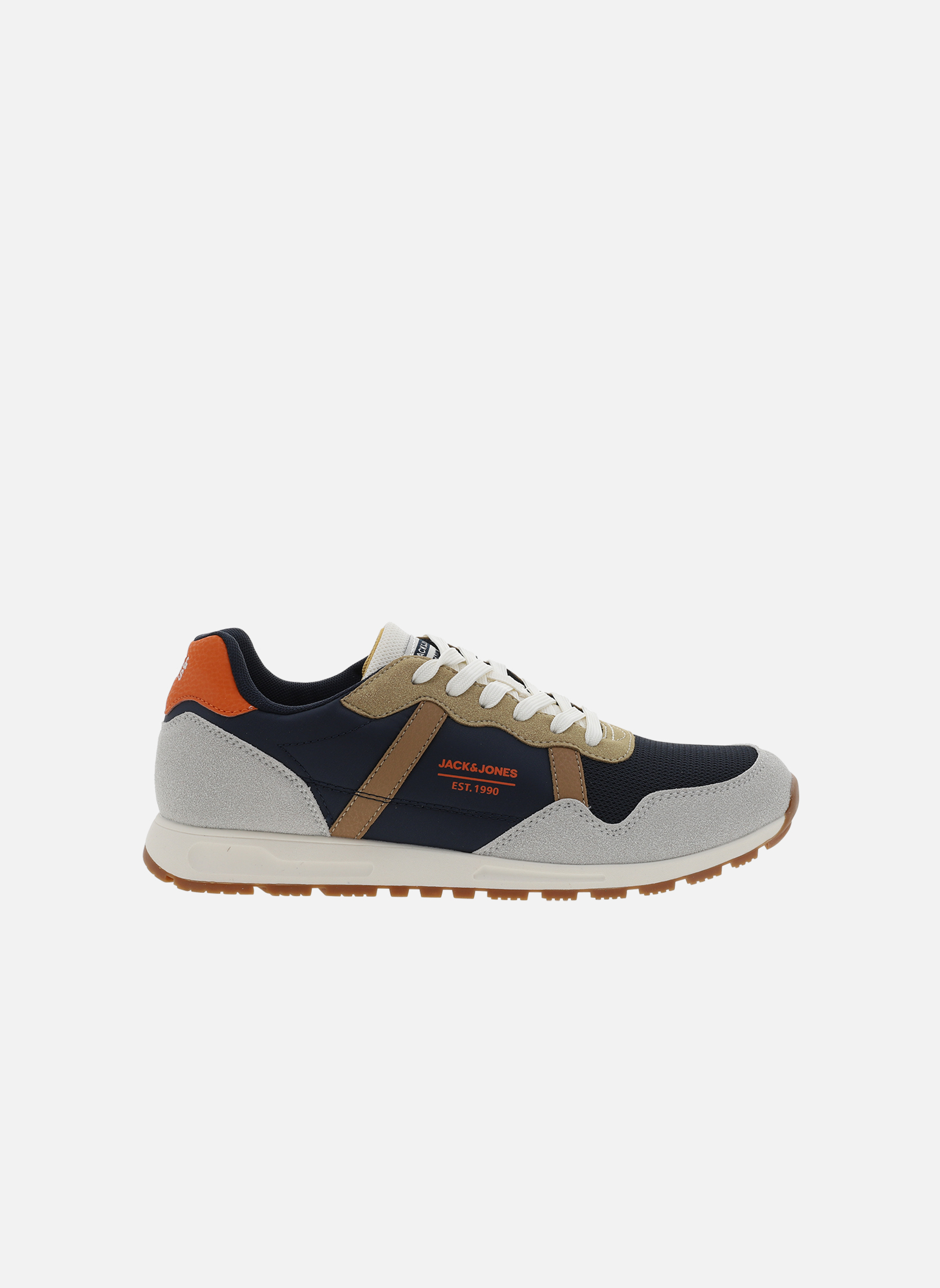 Baskets basses Baskets HARROW talon plat homme bleu Jack & Jones Baskets basses Baskets HARROW talon plat homme bleu Bleu