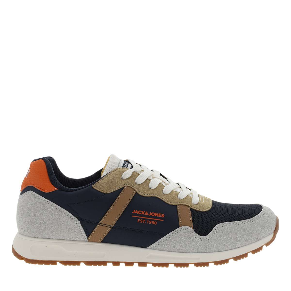 Baskets basses Baskets HARROW talon plat homme bleu Jack & Jones Baskets basses Baskets HARROW talon plat homme bleu Bleu