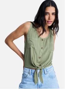 Blouses Blouse sans manches TROPICAL HILL. femme blanc