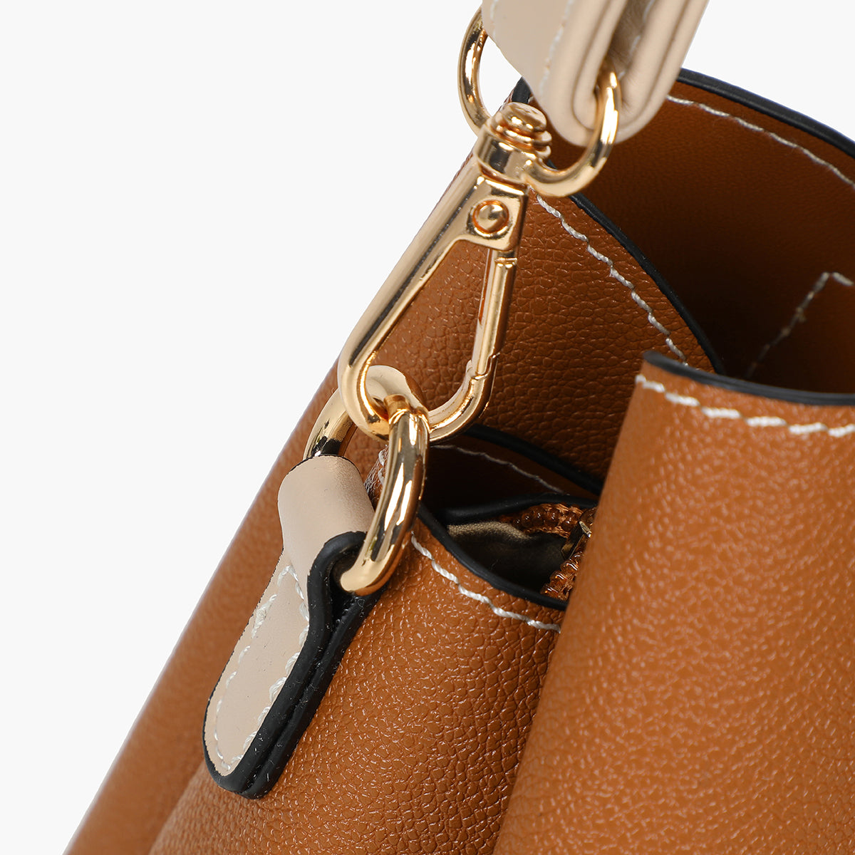 Sacs à main Petit sac Feeling Folk femme marron Balaboosté Sacs à main Petit sac Feeling Folk femme marron Marron