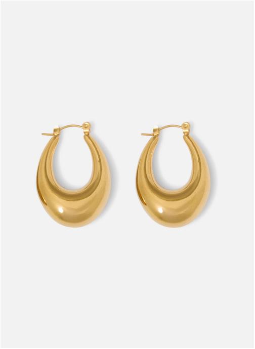 Balaboosté Boucles d'oreilles femme or et bronze