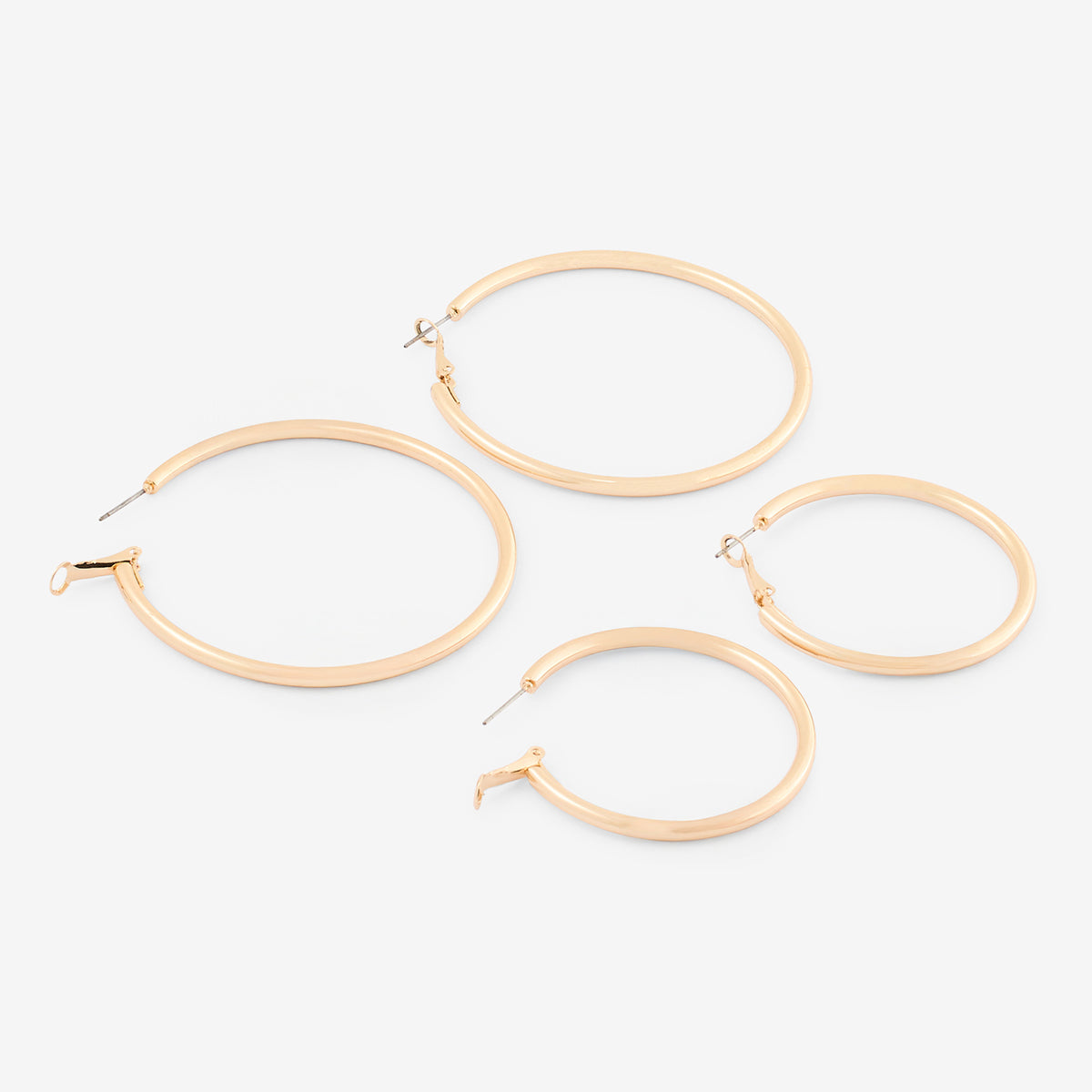 Boucles d'oreilles femme or et bronze Balaboosté Boucles d'oreilles femme or et bronze Or