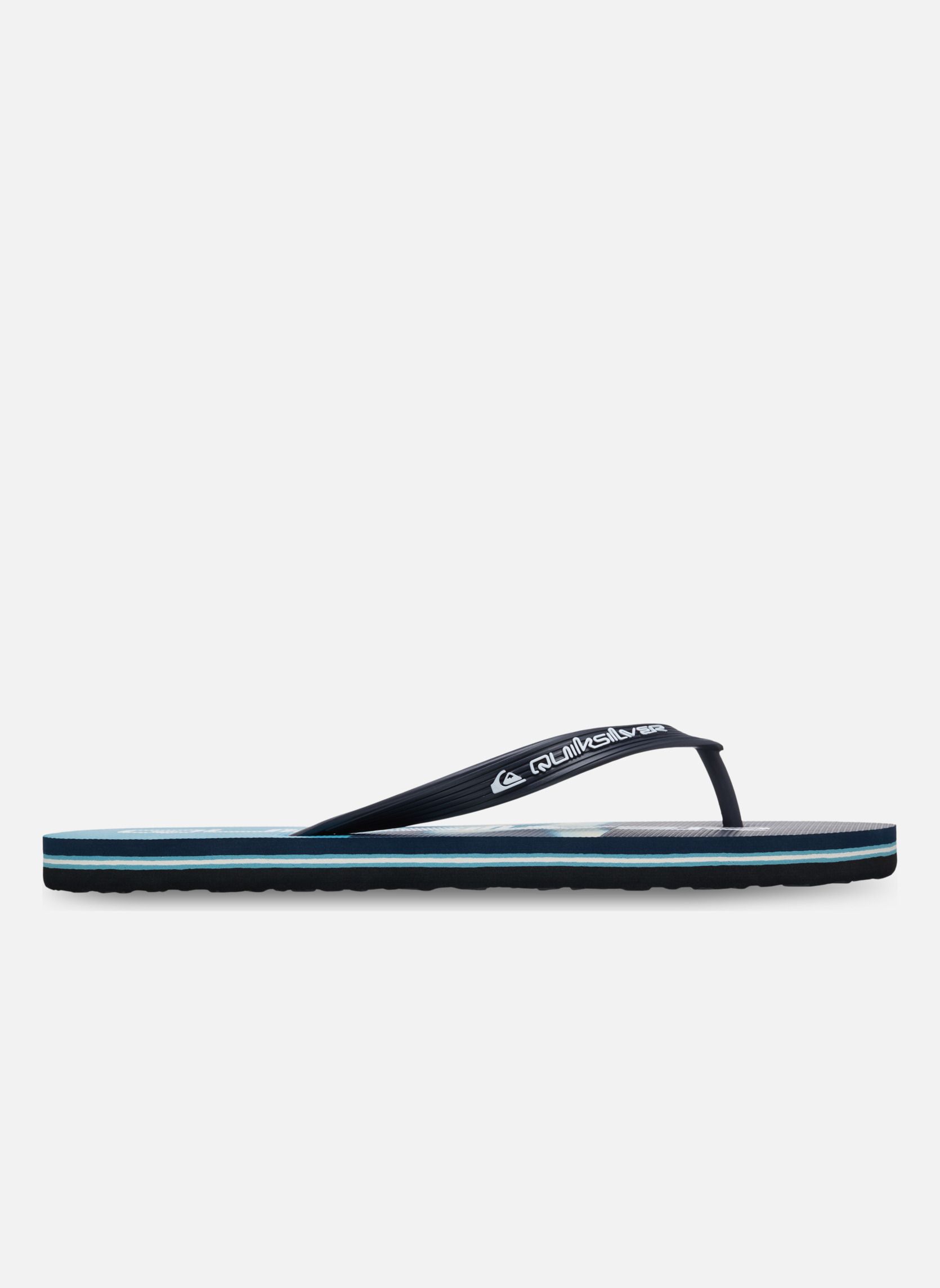 Tongs Molokai Stripe homme bleu Quiksilver Tongs Molokai Stripe homme bleu Bleu