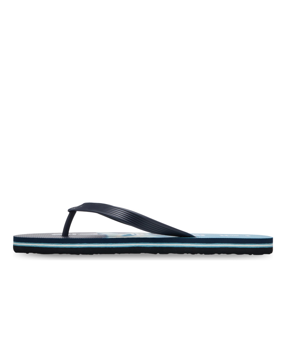 Tongs Molokai Stripe homme bleu Quiksilver Tongs Molokai Stripe homme bleu Bleu