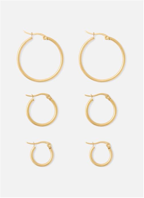 Balaboosté Boucles d'oreilles femme or et bronze