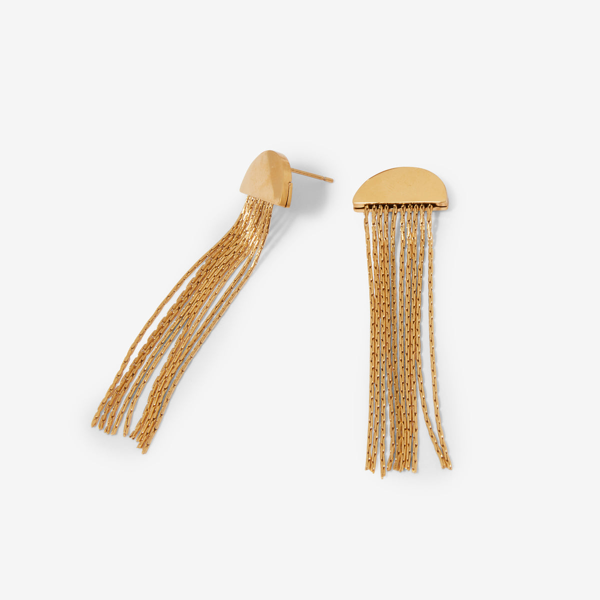 Boucles d'oreilles femme or et bronze Balaboosté Boucles d'oreilles femme or et bronze Or