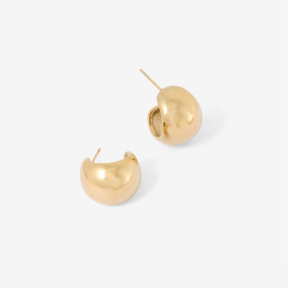 Boucles d'oreilles femme or et bronze Balaboosté Boucles d'oreilles femme or et bronze Or