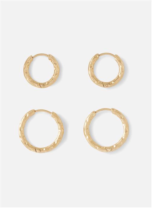 Balaboosté Boucles d'oreilles femme or et bronze