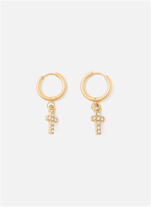 Balaboosté Boucles d'oreilles femme or et bronze