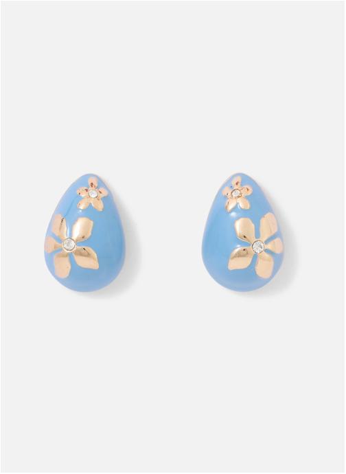 Balaboosté Boucles d'oreilles femme bleu