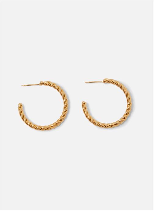 Balaboosté Boucles d'oreilles femme or et bronze