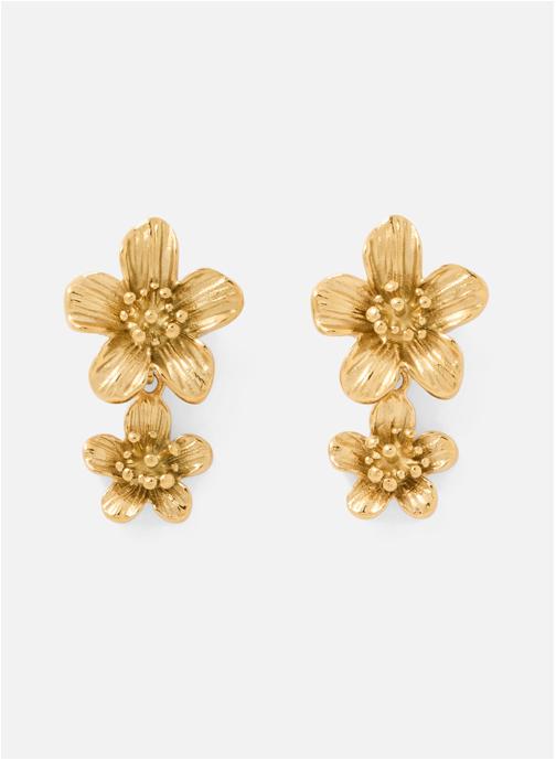 Balaboosté Boucles d'oreilles femme or et bronze