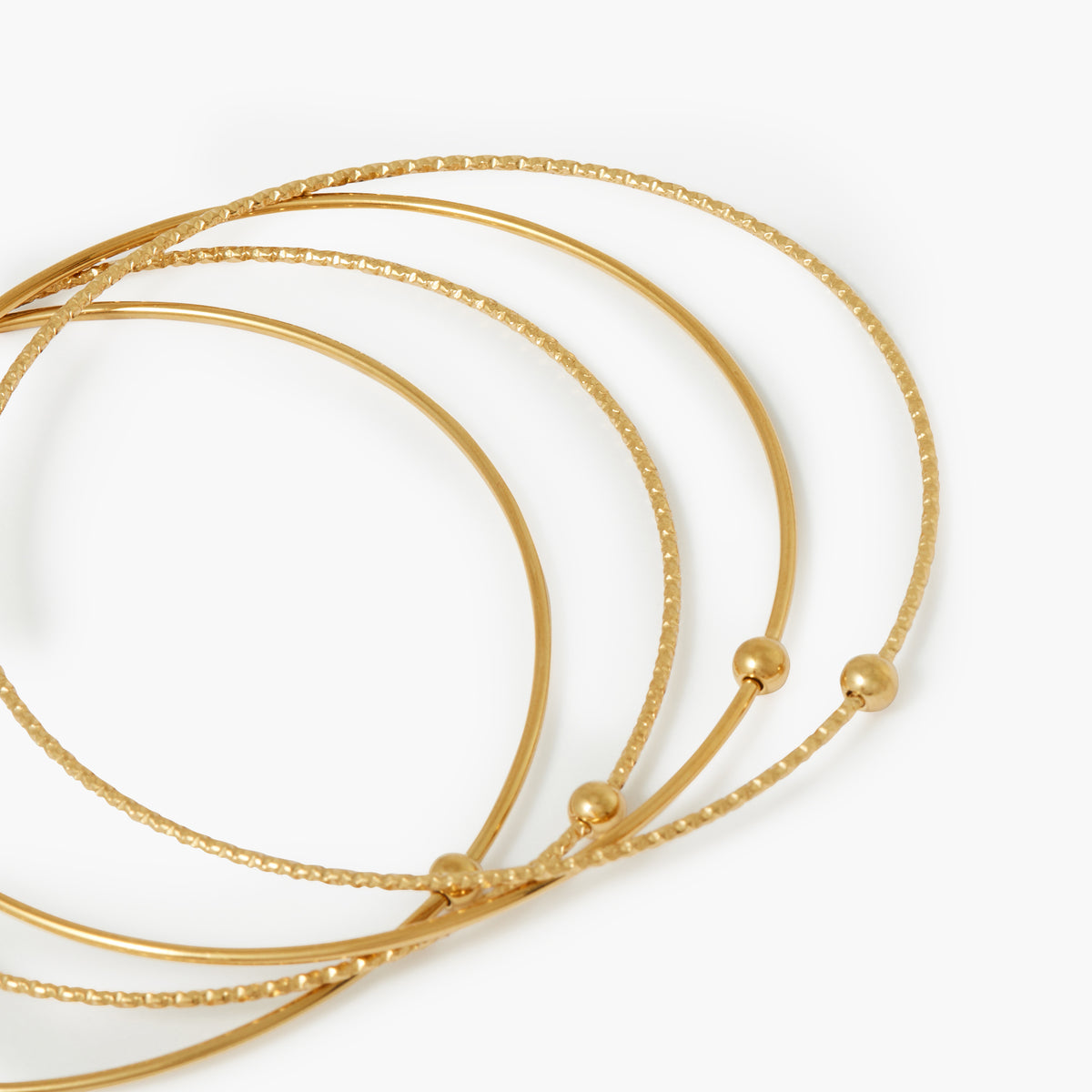 Bracelets femme or et bronze Balaboosté Bracelets femme or et bronze Or