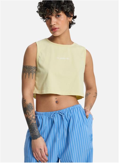 Quiksilver Débardeurs Extra femme jaune