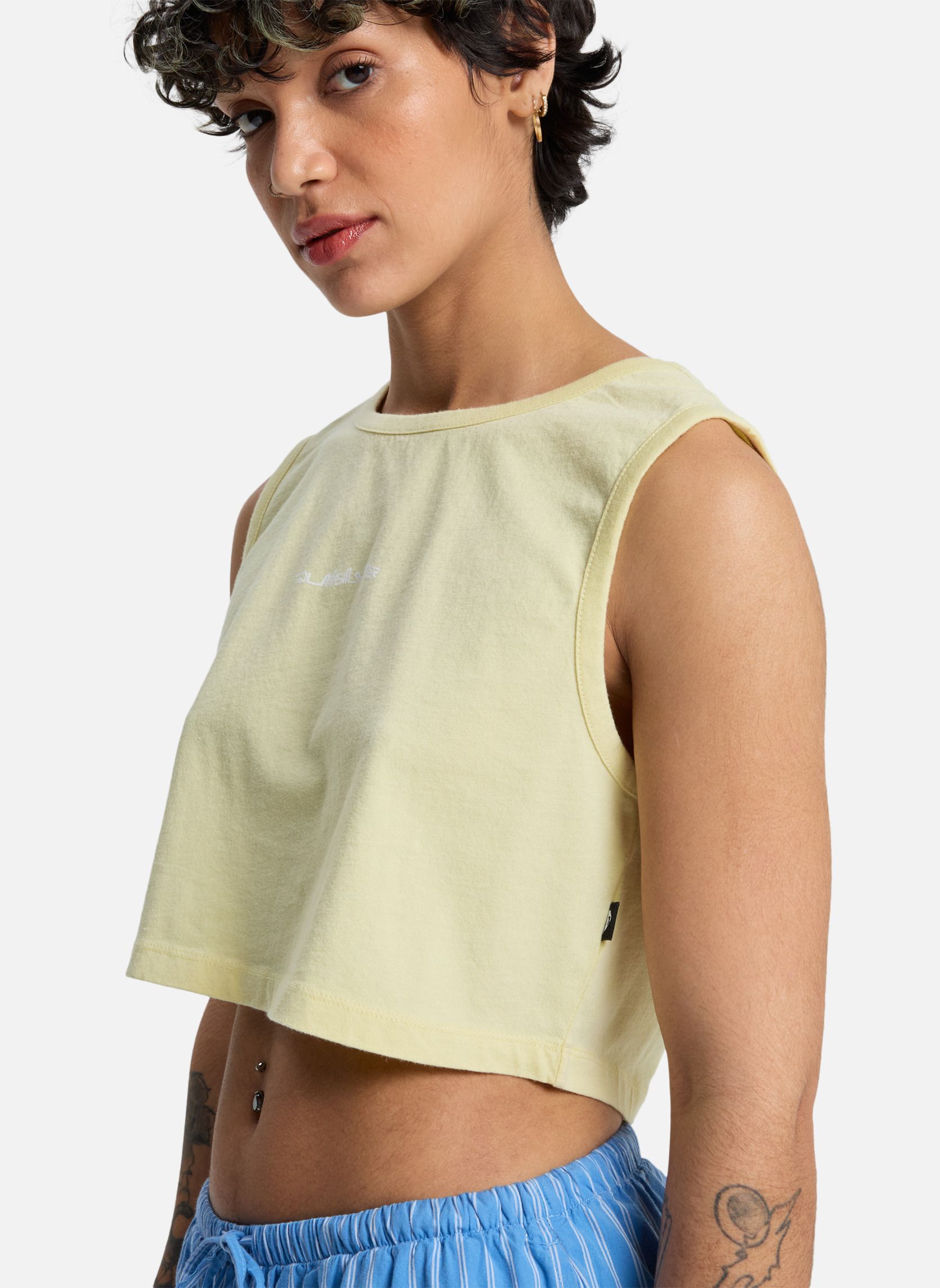 Débardeurs Extra femme jaune Quiksilver Débardeurs Extra femme jaune Jaune