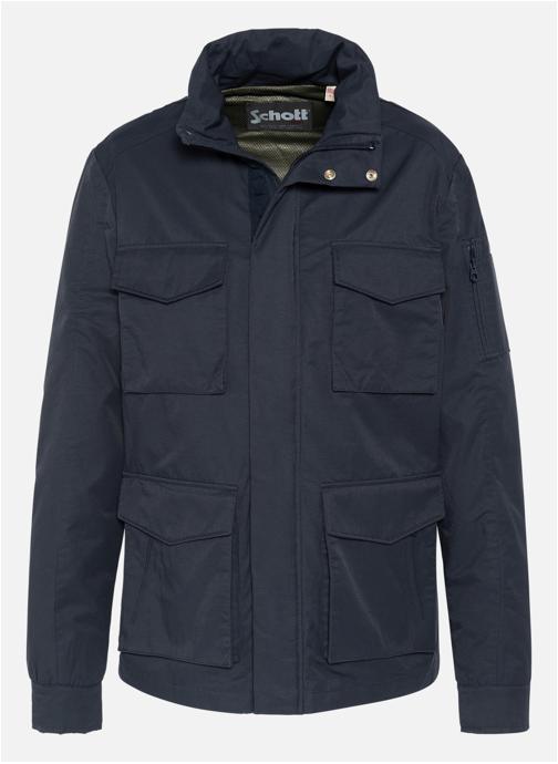 Schott Parkas Parka droite - Folsom homme bleu