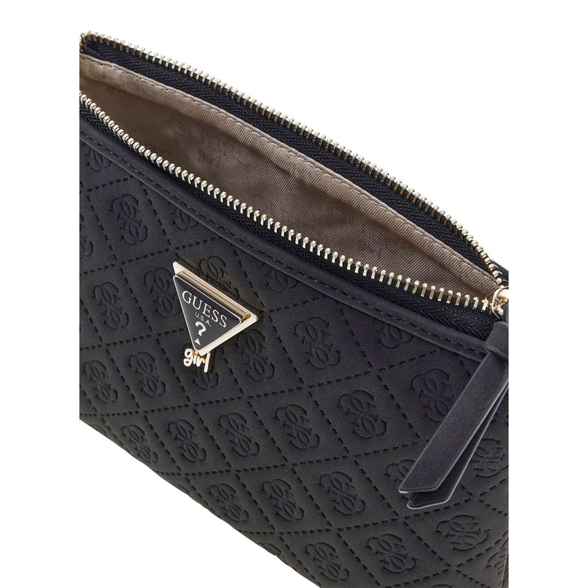 Sacs bandoulière Pochette à motifs - J6Gz36 Wr200 fille noir Guess Sacs bandoulière Pochette à motifs - J6Gz36 Wr200 fille noir Noir