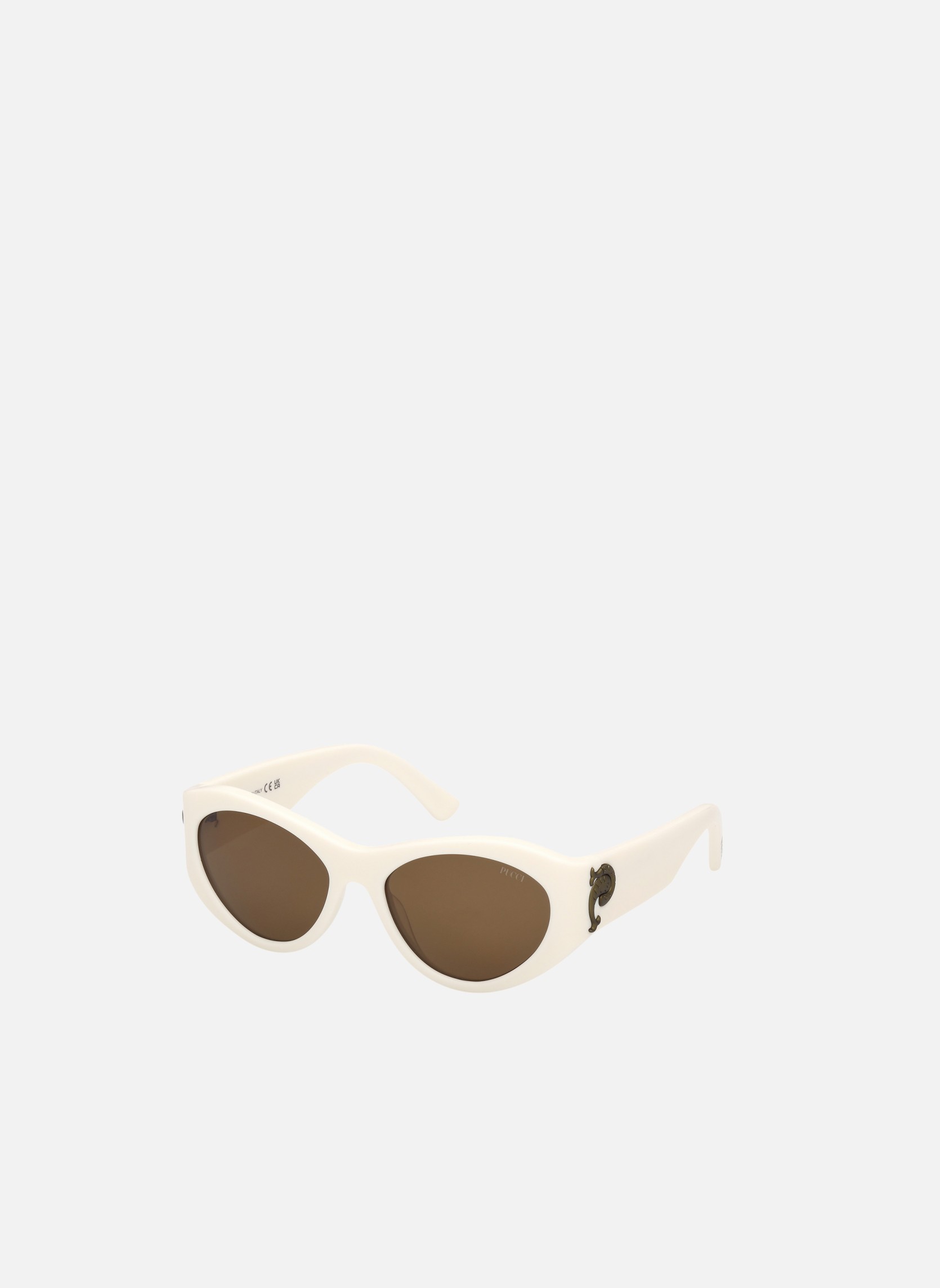 Lunettes de soleil femme blanc Emilio Pucci Lunettes de soleil femme blanc Blanc