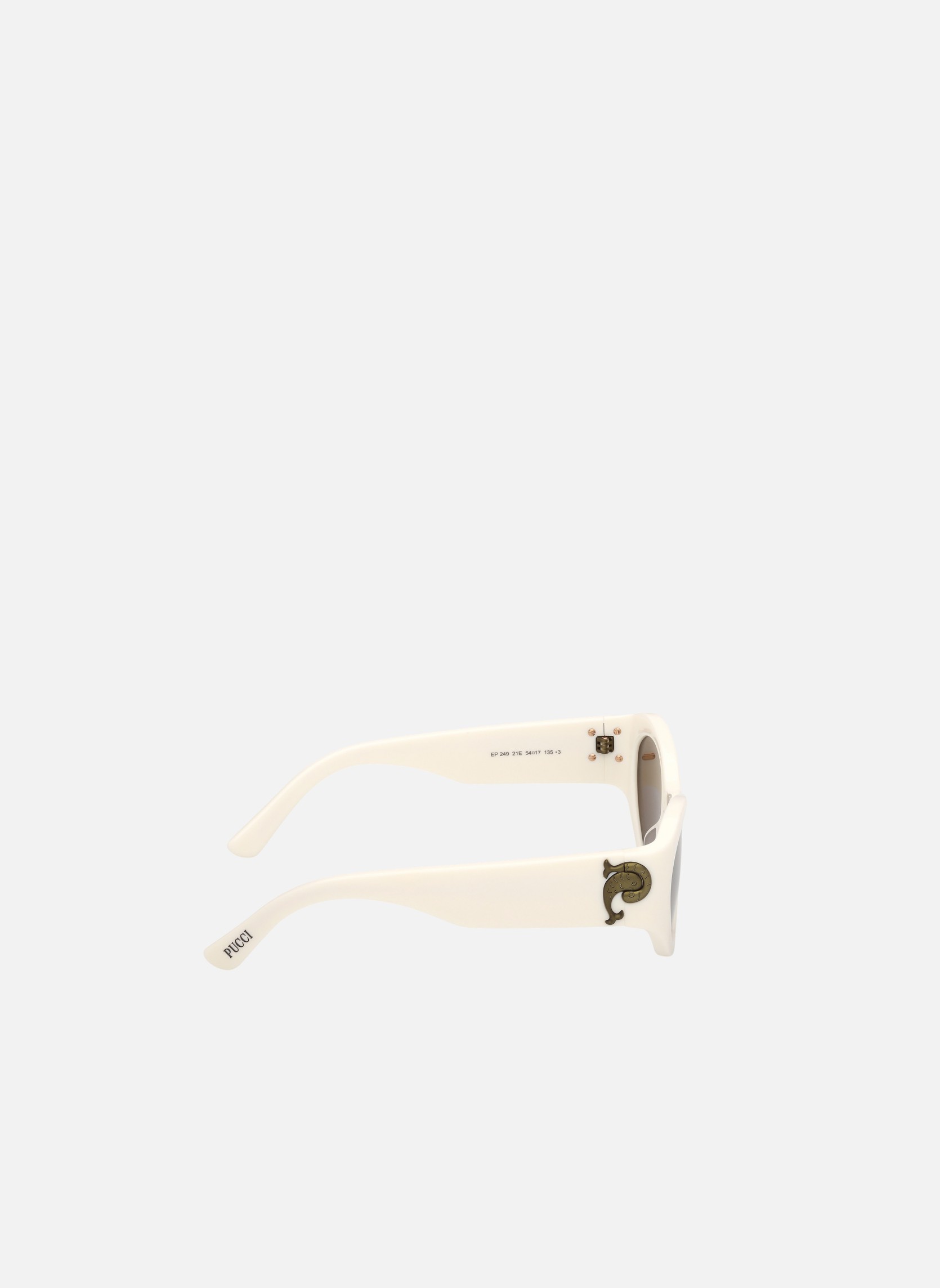 Lunettes de soleil femme blanc Emilio Pucci Lunettes de soleil femme blanc Blanc