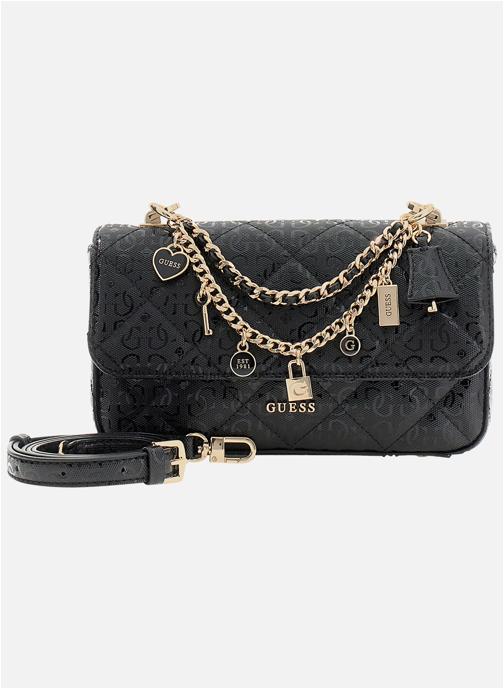 Guess Sacs bandoulière Sac à bandoulière à motifs - Hwgg99 12200 femme noir