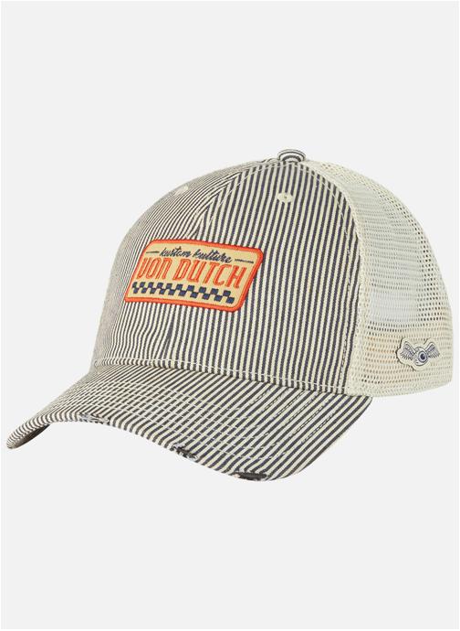 Von Dutch Casquettes Casquette à rayures - Vd/1/Cb/Mac/12 homme gris