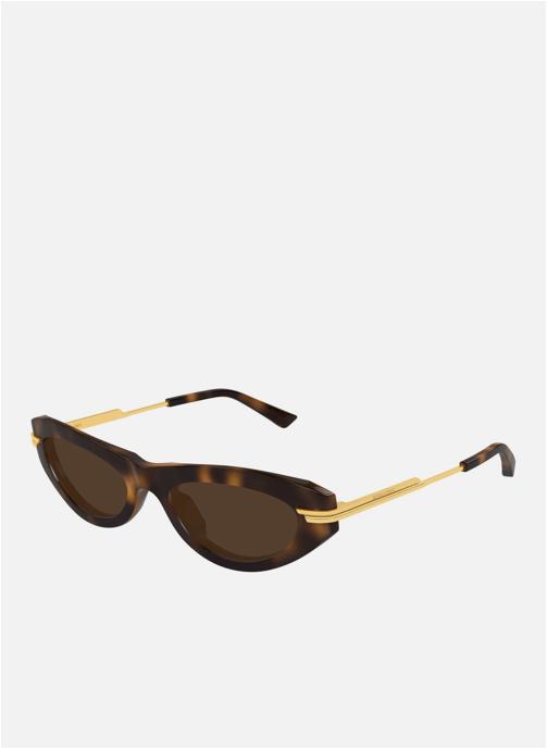 Bottega Veneta Lunettes de soleil femme marron