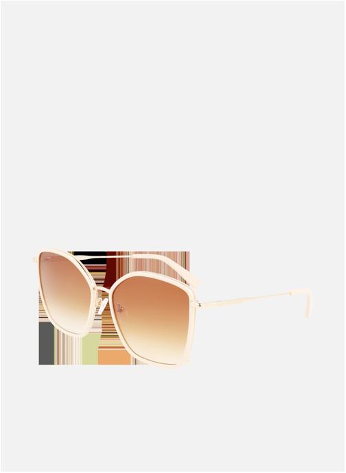 Longchamp Lunettes de soleil femme or et bronze
