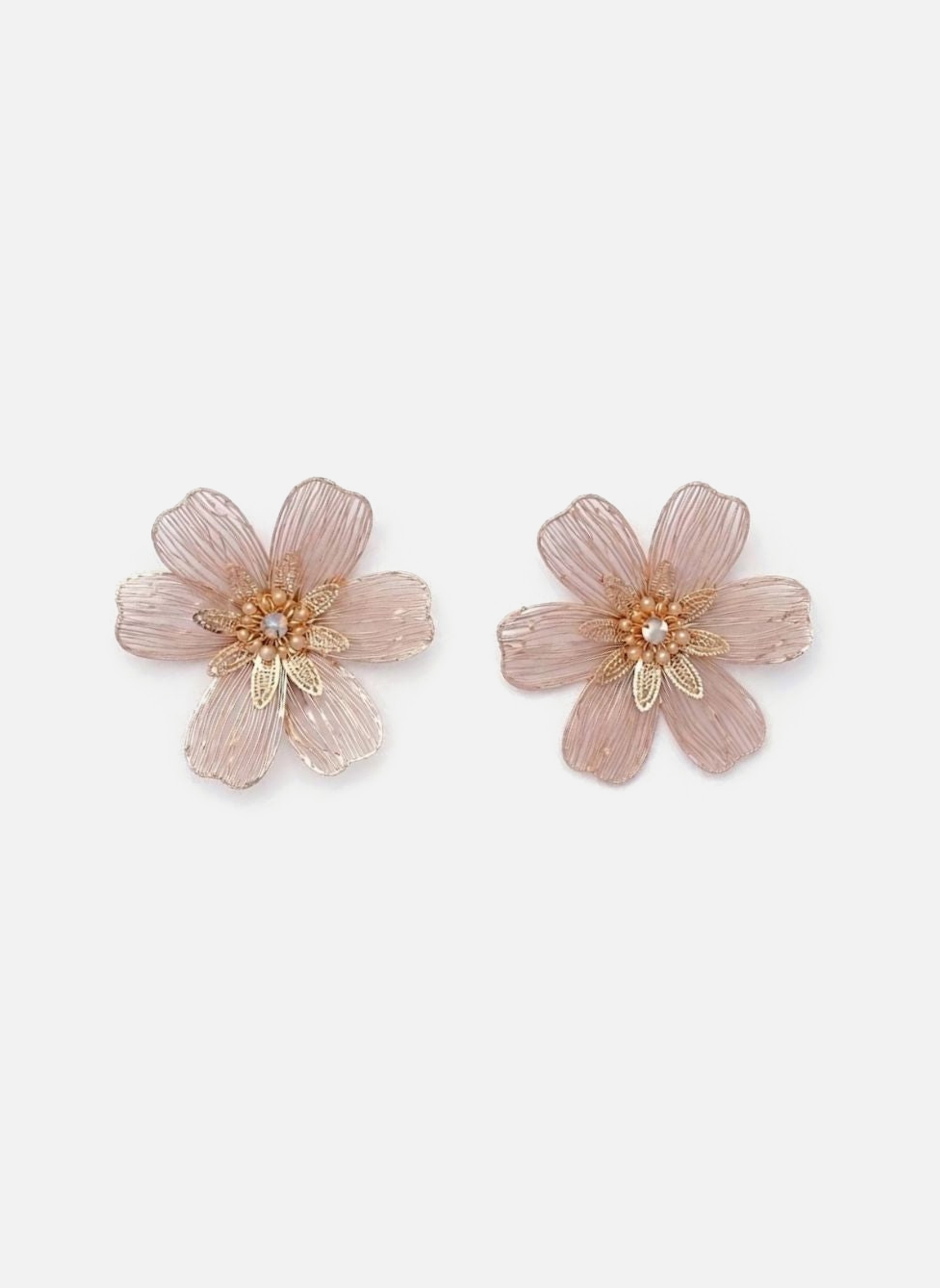 Boucles d'oreilles femme or et bronze Balaboosté Boucles d'oreilles femme or et bronze Or